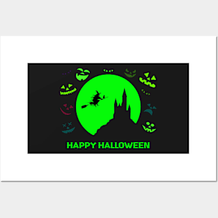 HAPPY HALLOWEEN Posters and Art